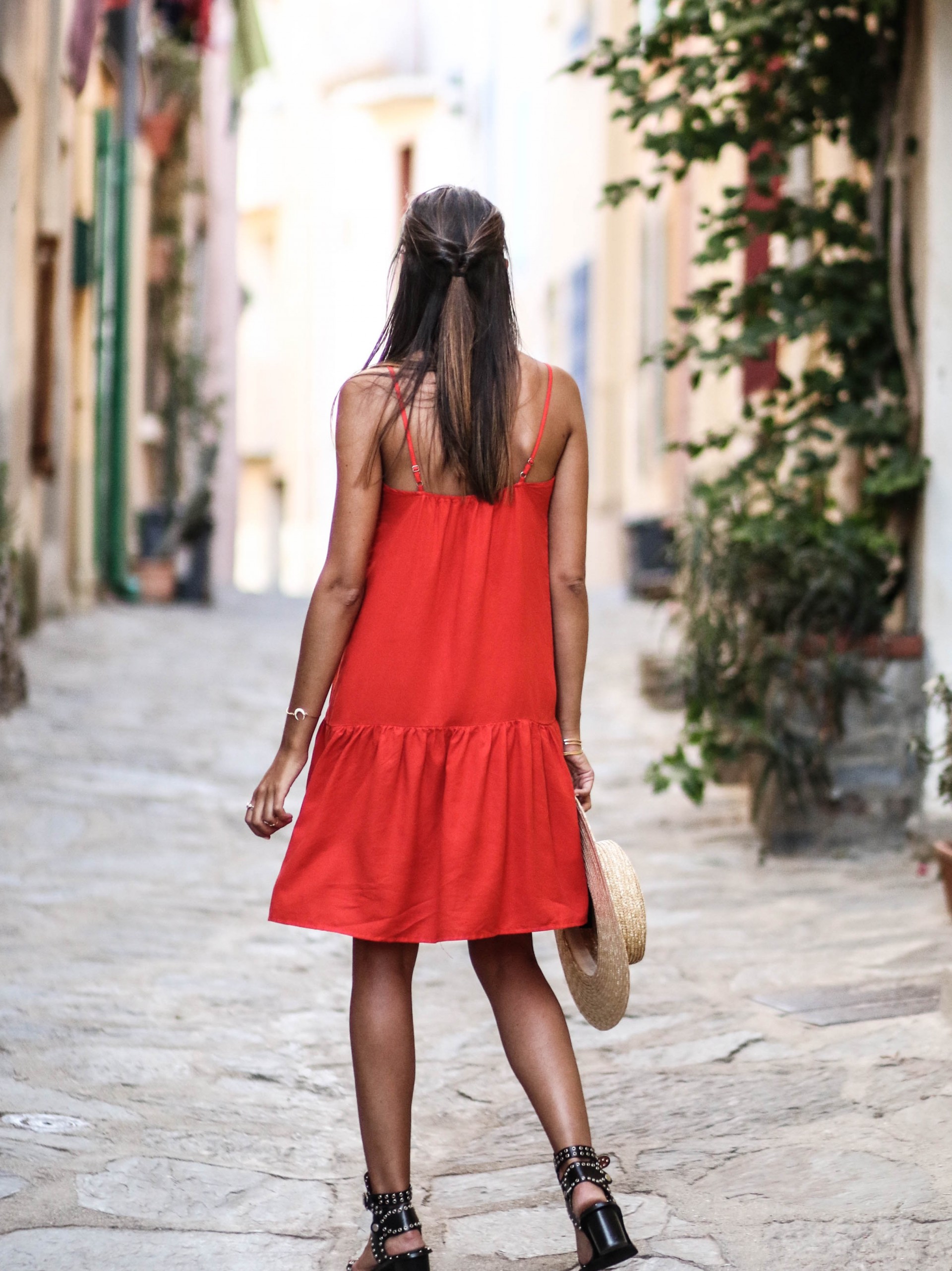 blog mode robe rouge tendance