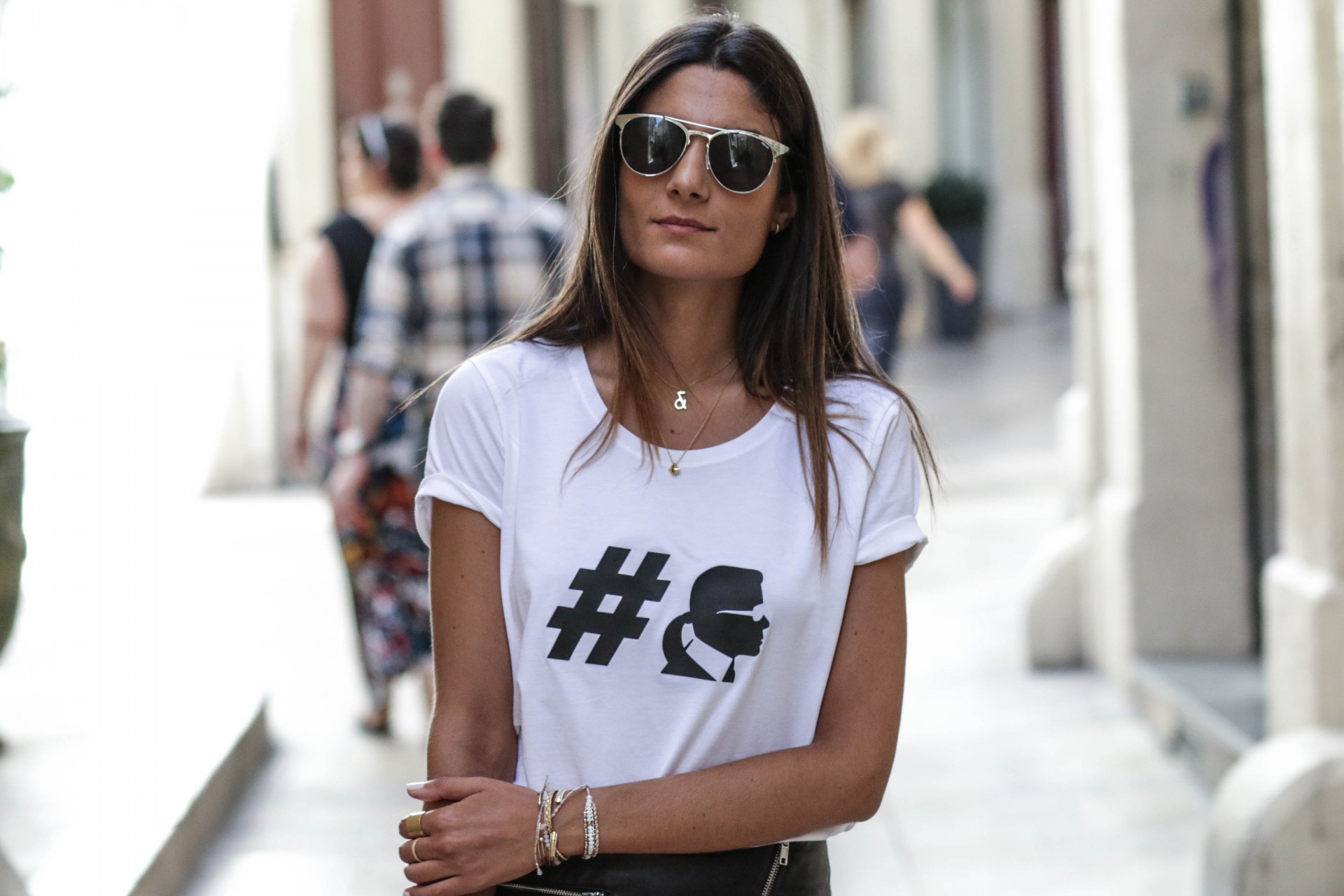 blog mode t-shirt karl lagerfeld