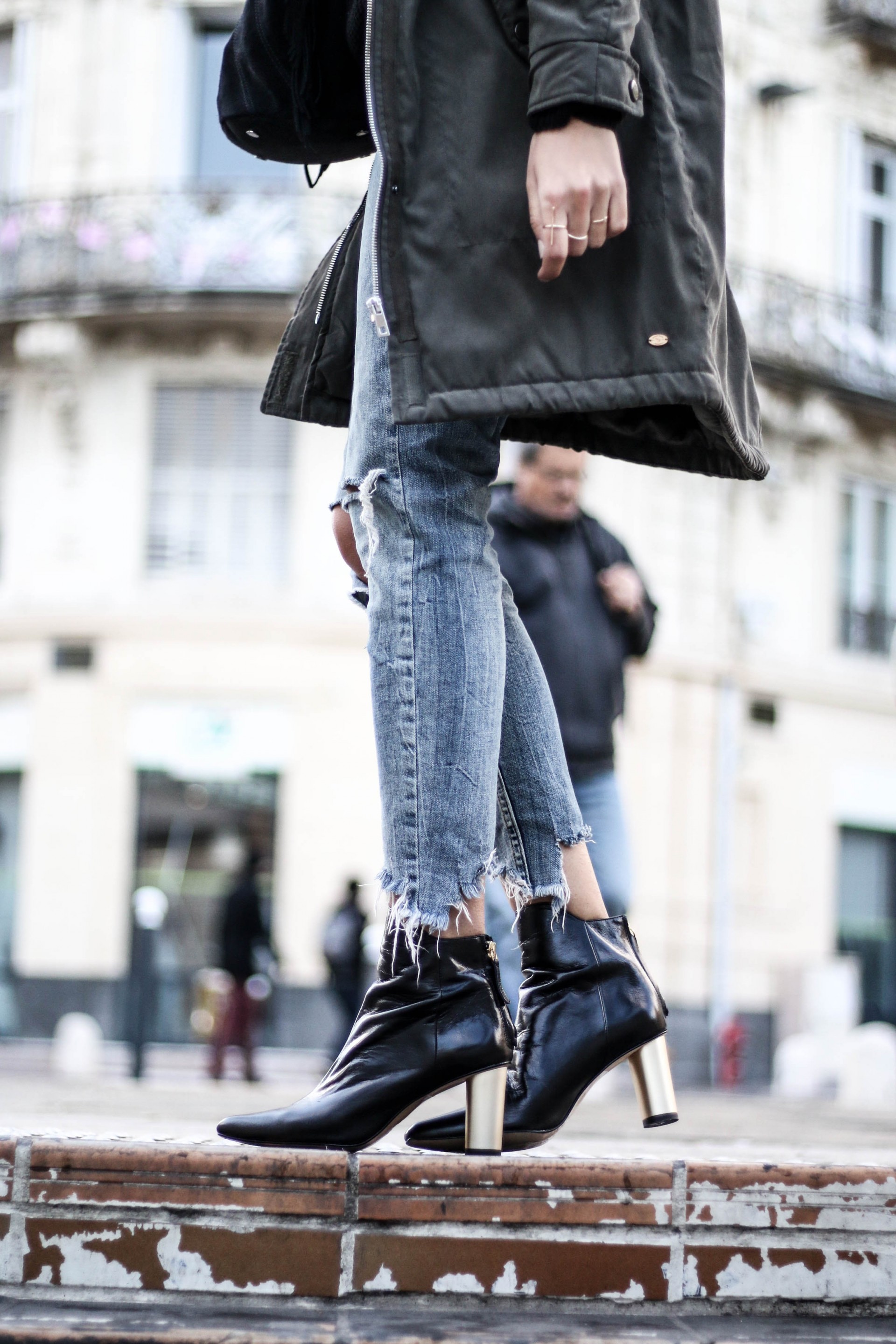 blog-mode-bottines-talon-dore