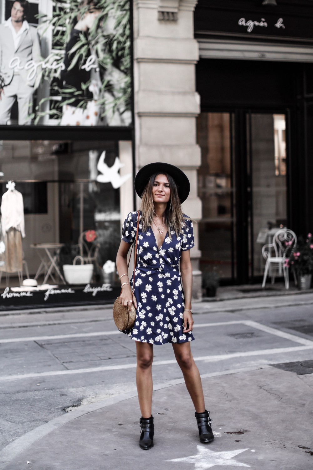 Look Robe Fleurie Hiver 2025