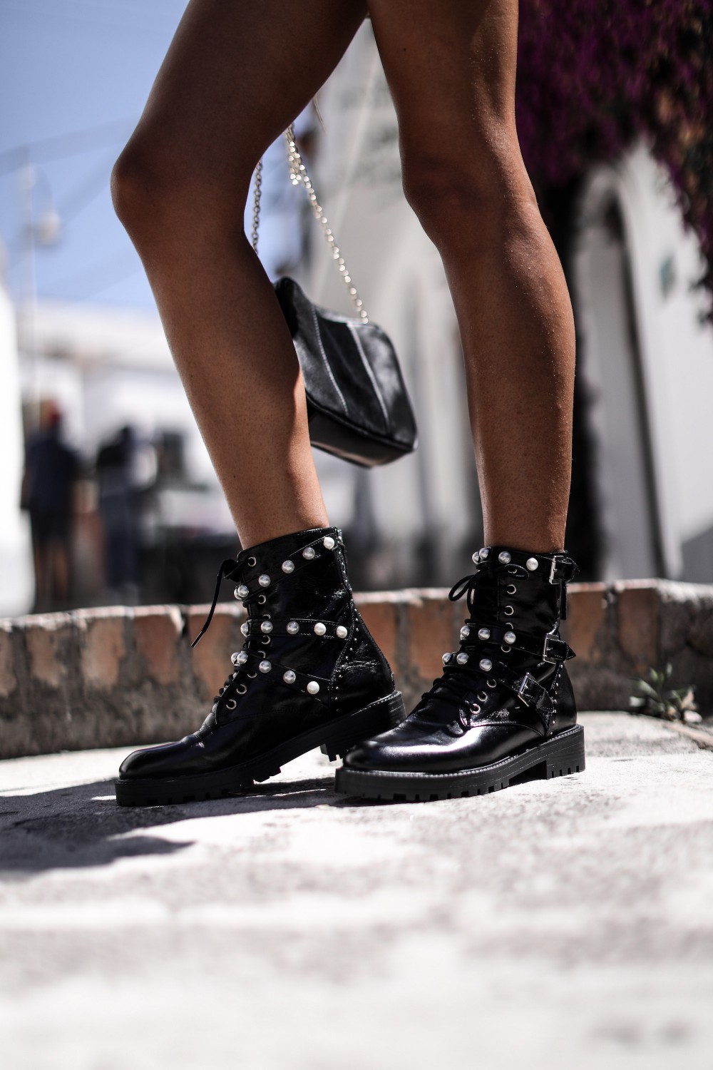 Zara bottine perle discount