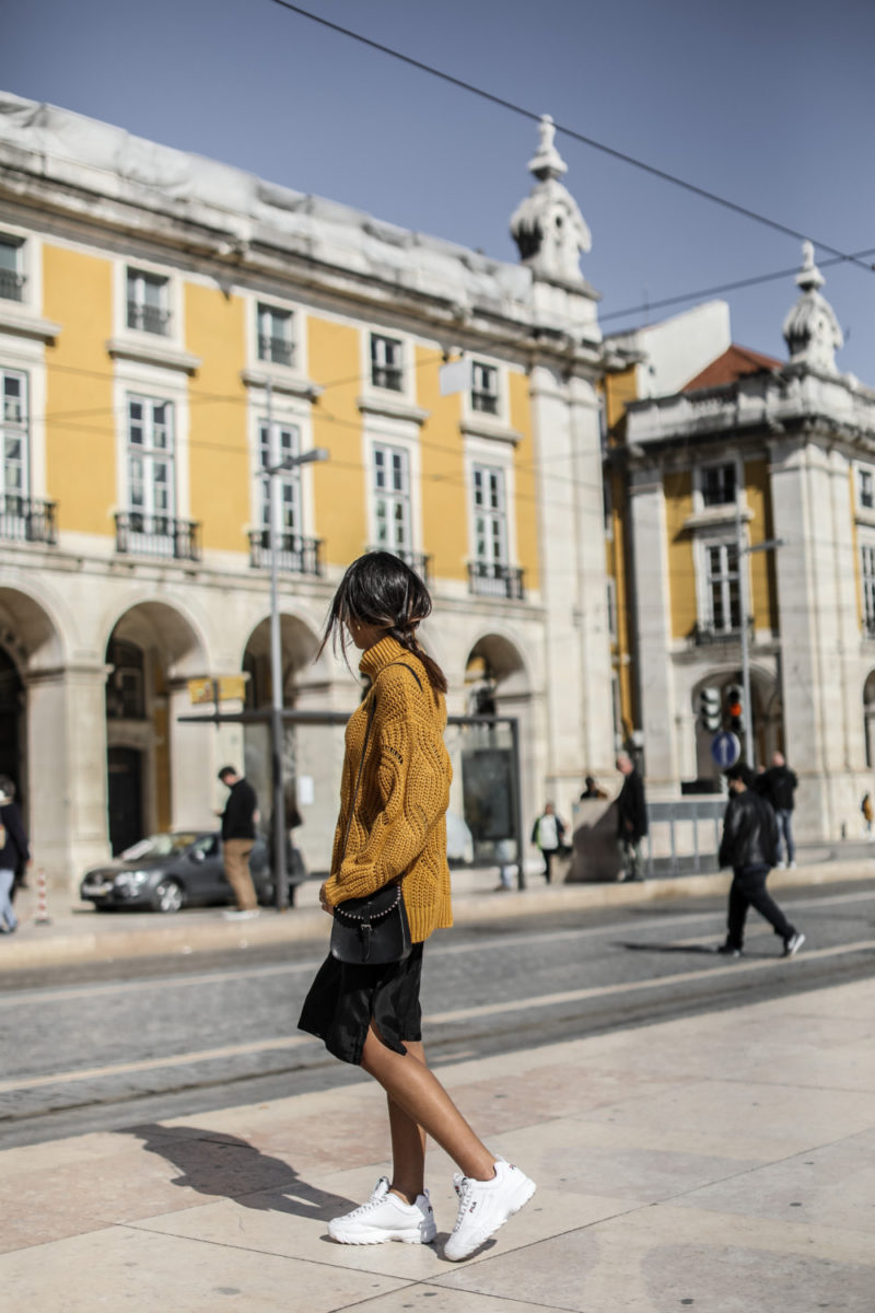 fila disruptor moutarde