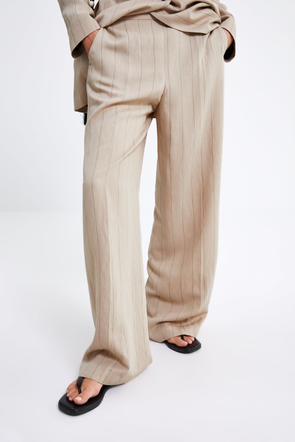 Blog Mode Pantalon Large Rayé Zara