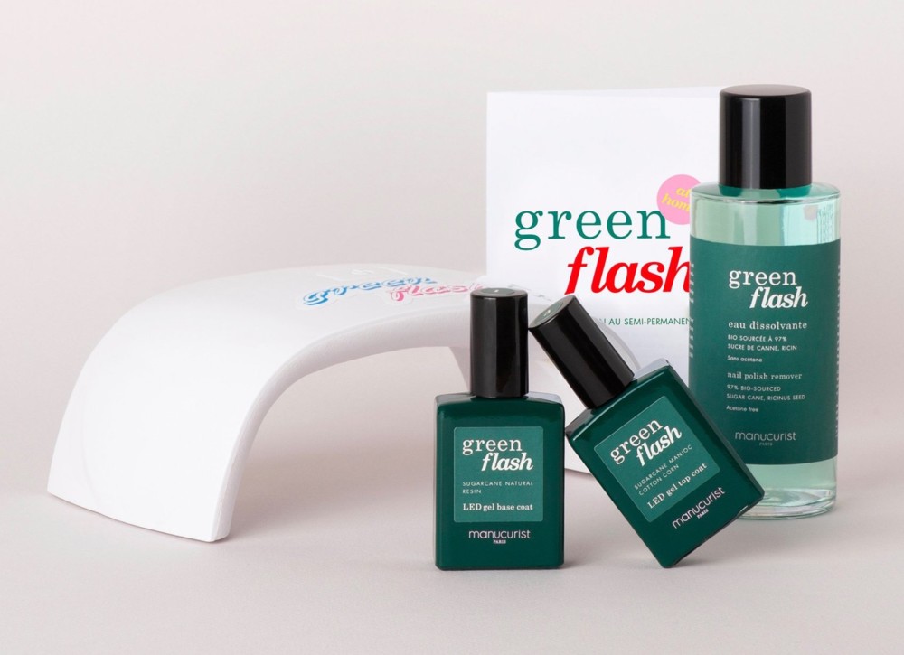Manucurist Kit Semi Permanent Green Flash