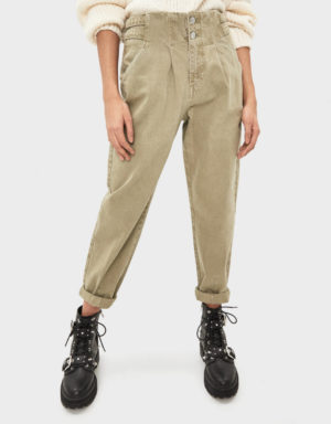 Bershka Pantalon Kaki Tendance Printemps Ete 2020