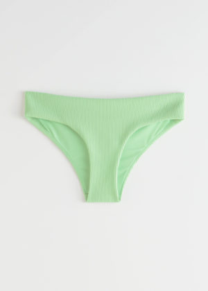 Bottom Ribbed Green Bikini And Other Stories