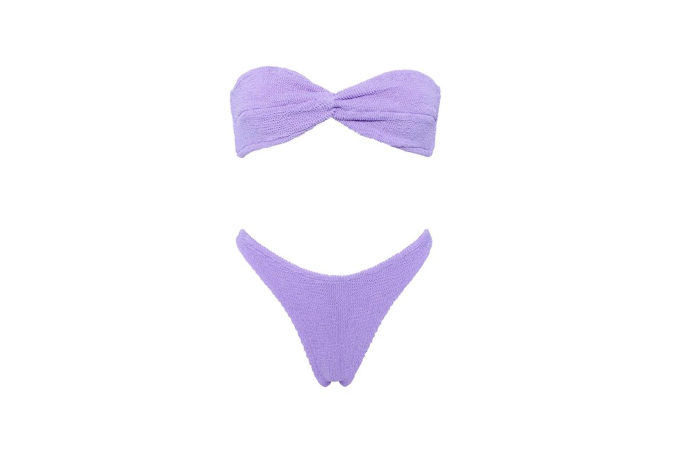 Hunza G Swimwear Bikini Eponge Sponge Violet Purple Lilac Lilas Fashion Blog Mode Tendance Ete 2020