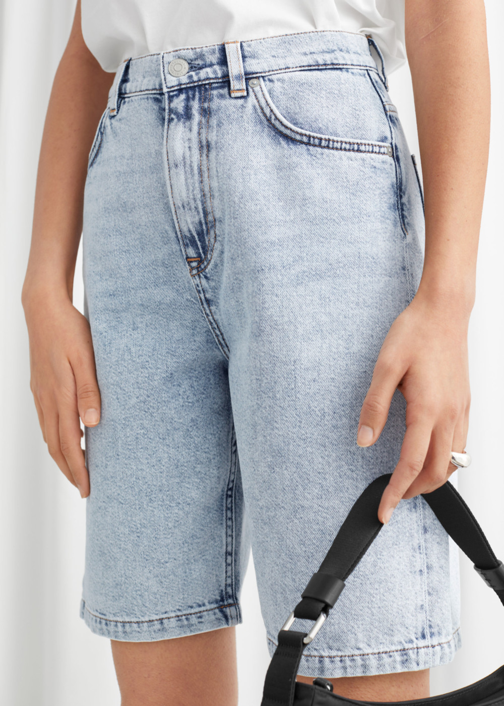 And Other Stories Bermuda Shorts Blue Jean Denim Bleu Fashion Blog Mode Tendance Ete 2020