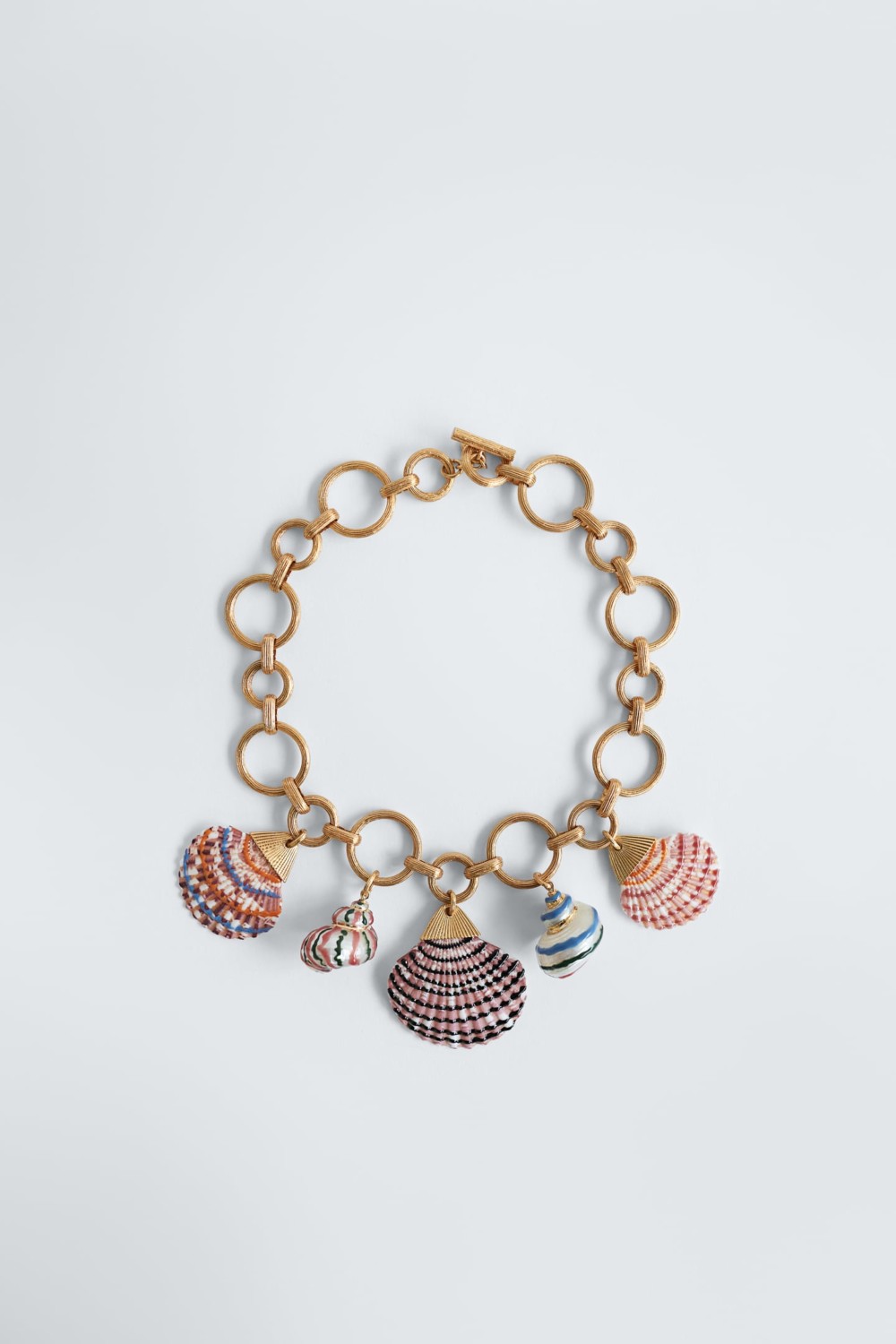Fashion Blog Mode Tendance Ete 2020 Bijou Jewelry Zara Collier Necklace Maillon Or Gold Shell Coquillage Colors Couleurs
