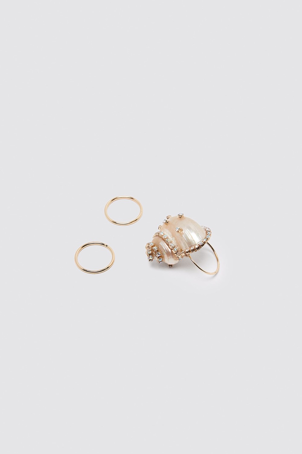 Fashion Blog Mode Tendance Ete 2020 Bijou Jewelry Zara Rings Bagues Coquillage Shell Or Gold
