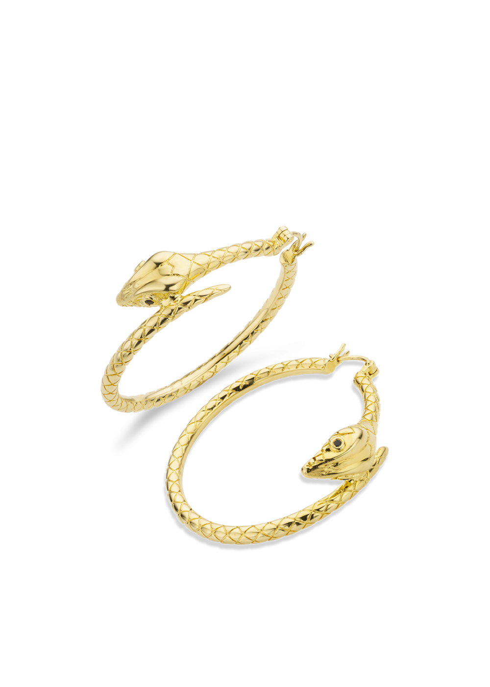 Tendance Ete 2020 Fashion Blog Mode Bijou Jewelry Mya Bay Earrings Boucles Oreilles Or Gold Serpent Snake Big Creoles