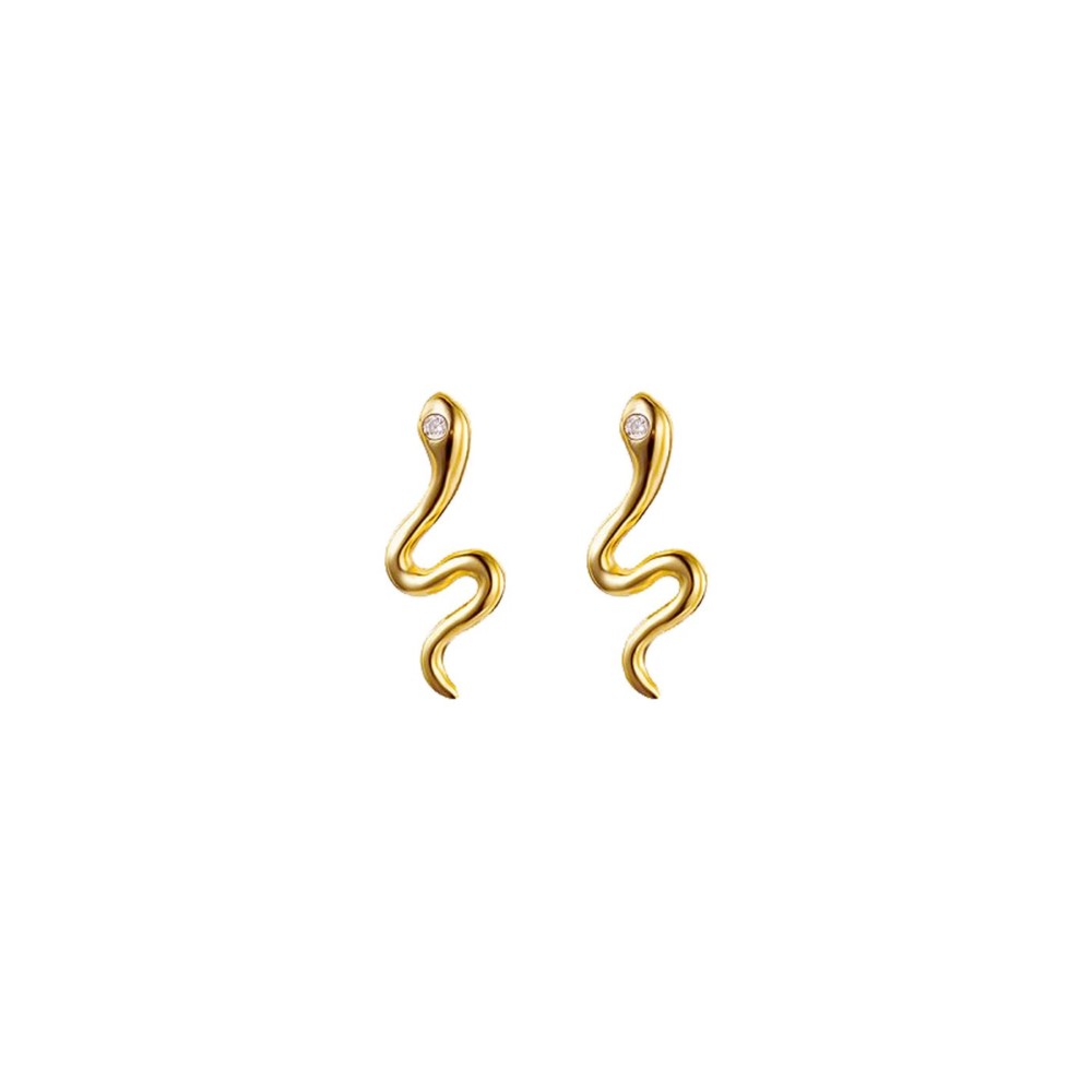 Tendance Ete 2020 Fashion Blog Mode Bijoux Jewelry Aleyole Earrings Boucles Oreilles Gold Or Strass Boa Snake Minimaliste