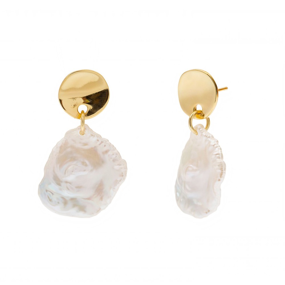 Tendance Ete 2020 Fashion Blog Mode Bijoux Jewelry Aleyole Or Gold Earrings Boucles Oreilles Pierre Pearl Perle