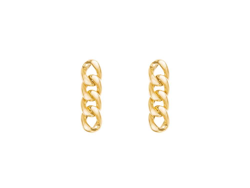 Tendance Trend Bijou Jewellery Or Gold Silver Argent Cinco Store Earrings Boucles Oreilles Maille Maillon Chain Pendantes