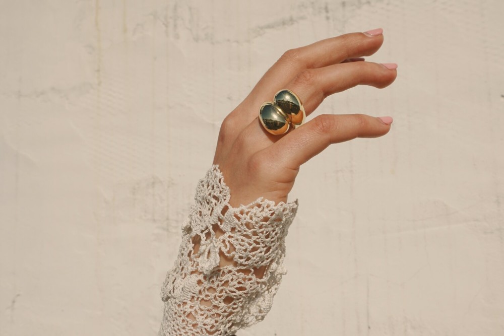 tendance trend fashion blog mode bijou jewellery milk and rose ring bague or gold argent silver croisee minimaliste croissant