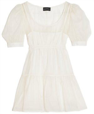Danielle Bernstein Macys Dress White Babydoll Fashion Blog Mode Summer Ete 2020
