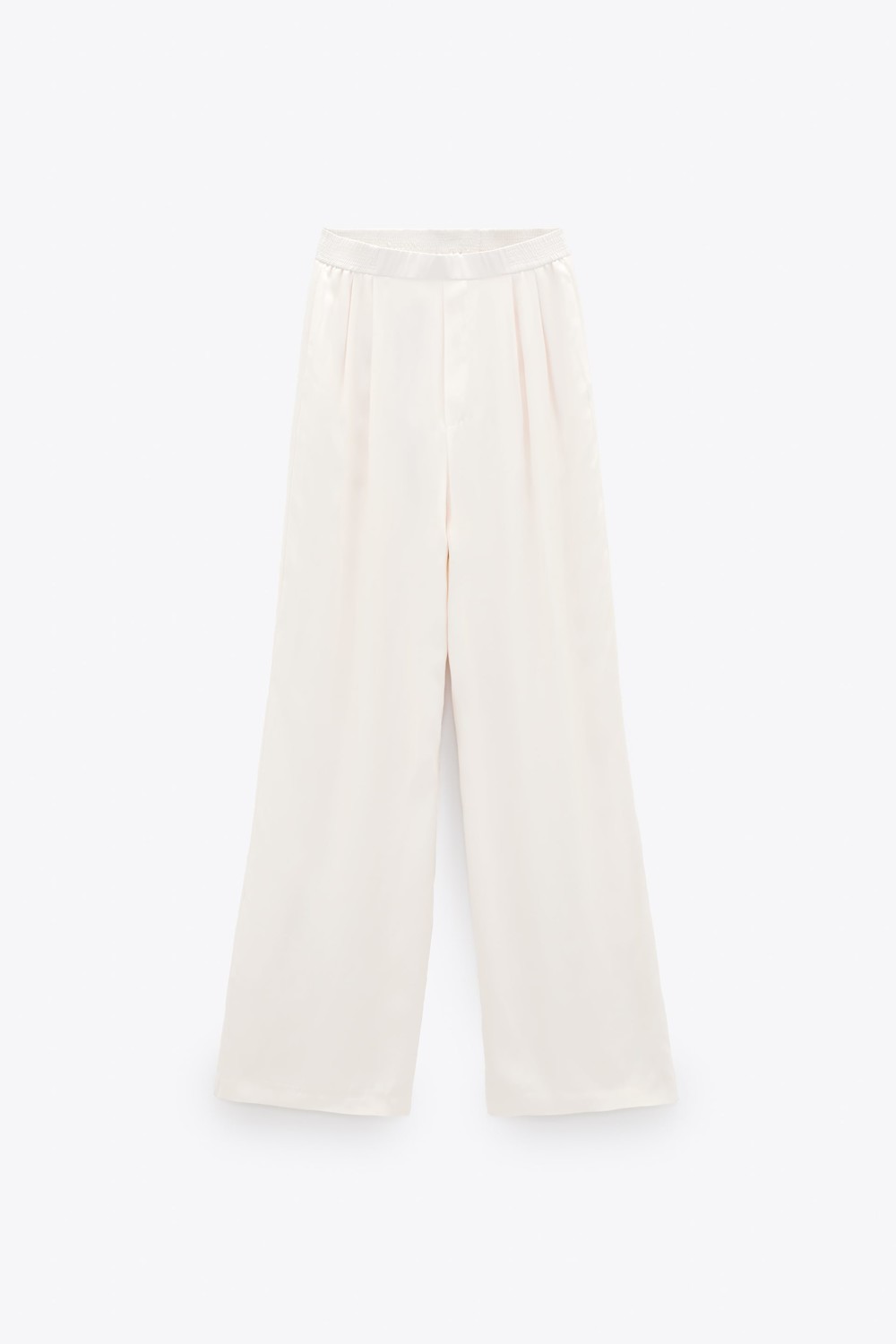 Zara Pantalon Satiné