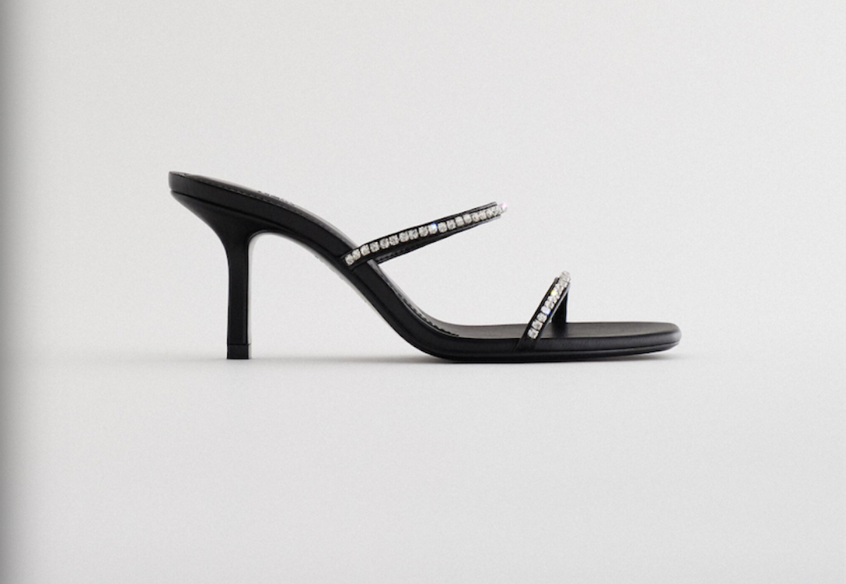 Zara Shoes Inspiration By Far Strass Black Noir Fashion Blog Mode Tendance Ete Summer 2020