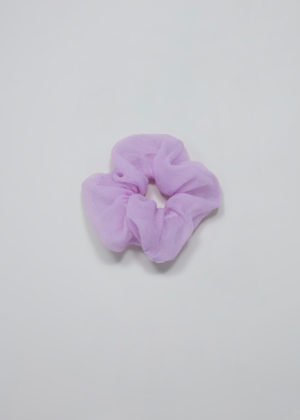 Esthe Clothing Ethical Ethique Fashion Blog Mode Tendance Trend Summer Ete 2020 June Sixty Five Violet Organza Scrunchie