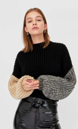 Junesixtyfive Fashion Blog Mode Tendance Automne Hiver 2020 Selection Stradivarius Pull Maille Gris Beige Noir