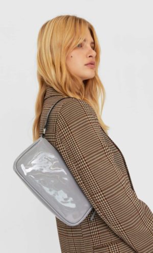 Junesixtyfive Fashion Blog Mode Tendance Automne Hiver 2020 Selection Stradivarius Sac Baguette Gris