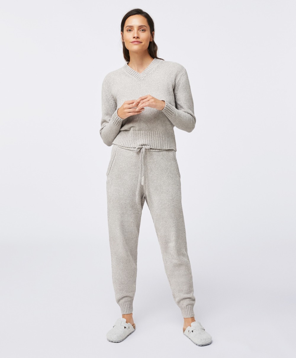 Oysho Junesixtyfive Fashion Blog Mode Tendance Automne Hiver 2020 Loungwear Ensemble Gris