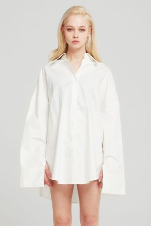 Storets Chemise Oversize Blanche Junesixtyfive Fashion Blog Mode Tendance